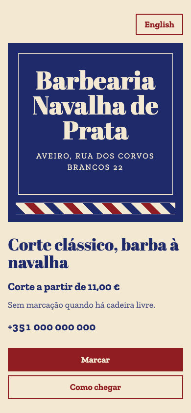 Barbearia: Barbearia Navalha de Prata