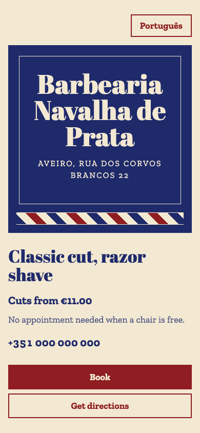 Barber: Barbearia Navalha de Prata